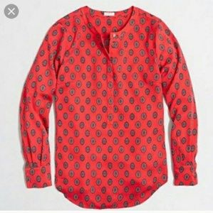 EUC 💝beautiful J crew factory top blouse